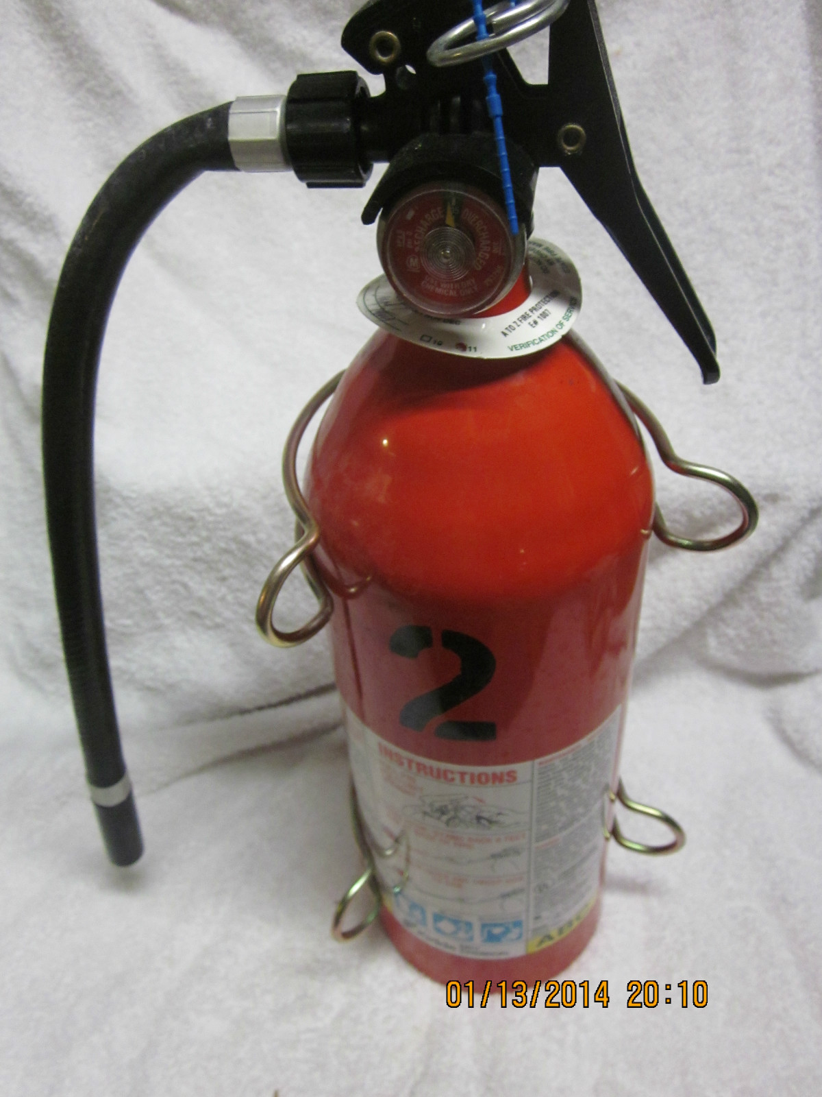 ✅🔥🧯 5 lb. SPRING/TENSION CLIP UNIVERSAL FIRE EXTINGUISHER VEHICLE BRACKET🔥🧯