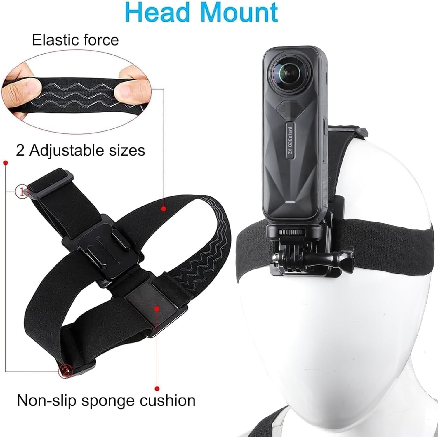 Accessories Kit for Insta360 One X5/X4/X3/X2/X, One R, X and Gopro Hero 9,New Qu