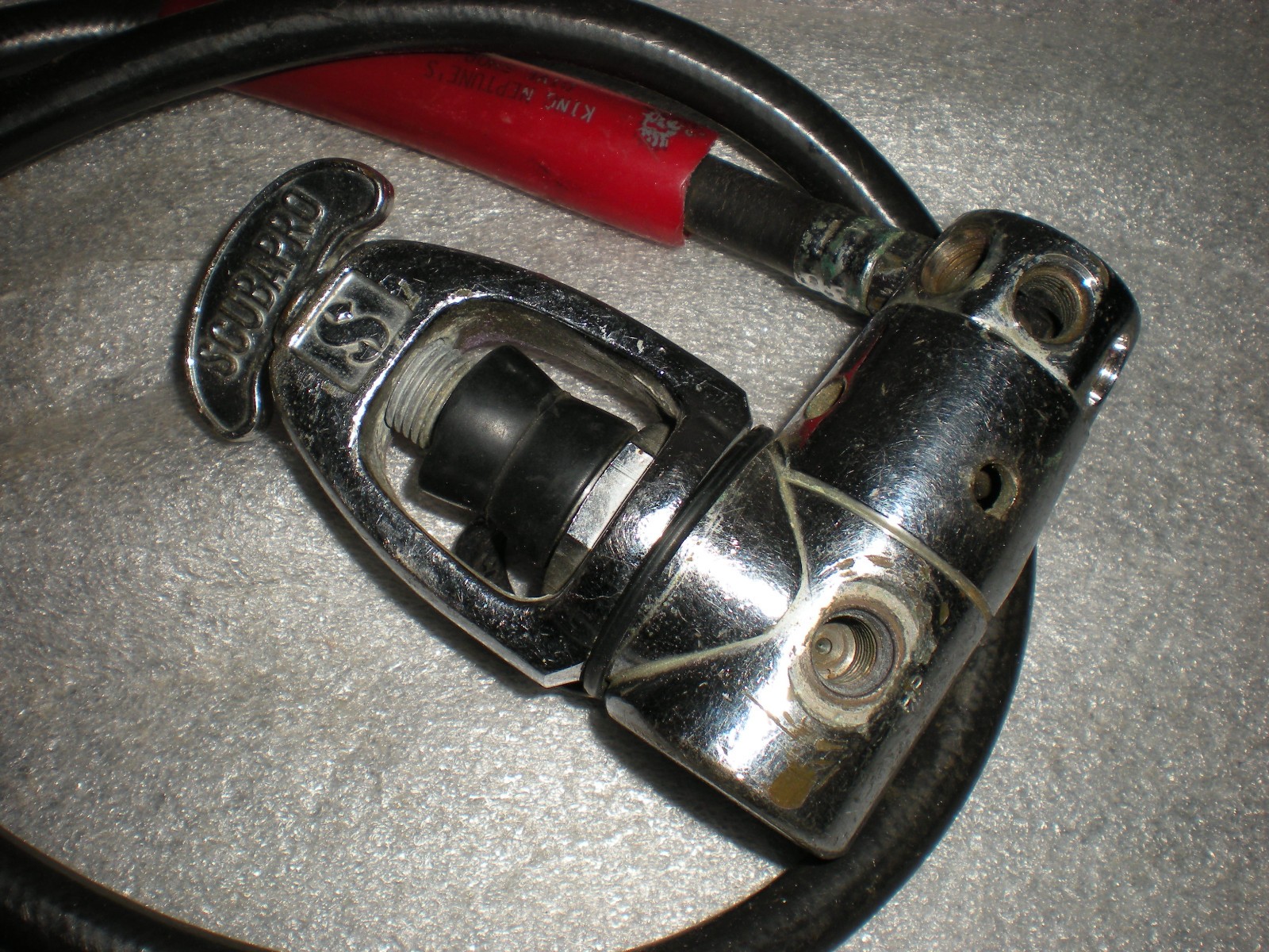 Vintage ScubaPro Scuba Diving 3000PSI Regulator ASIS UNTESTED