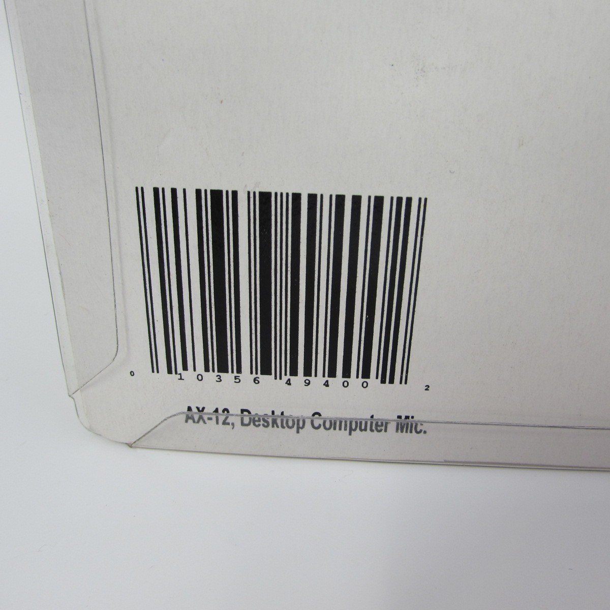 Califone Model AX-12 Computer Microphone for Voice-Recognition