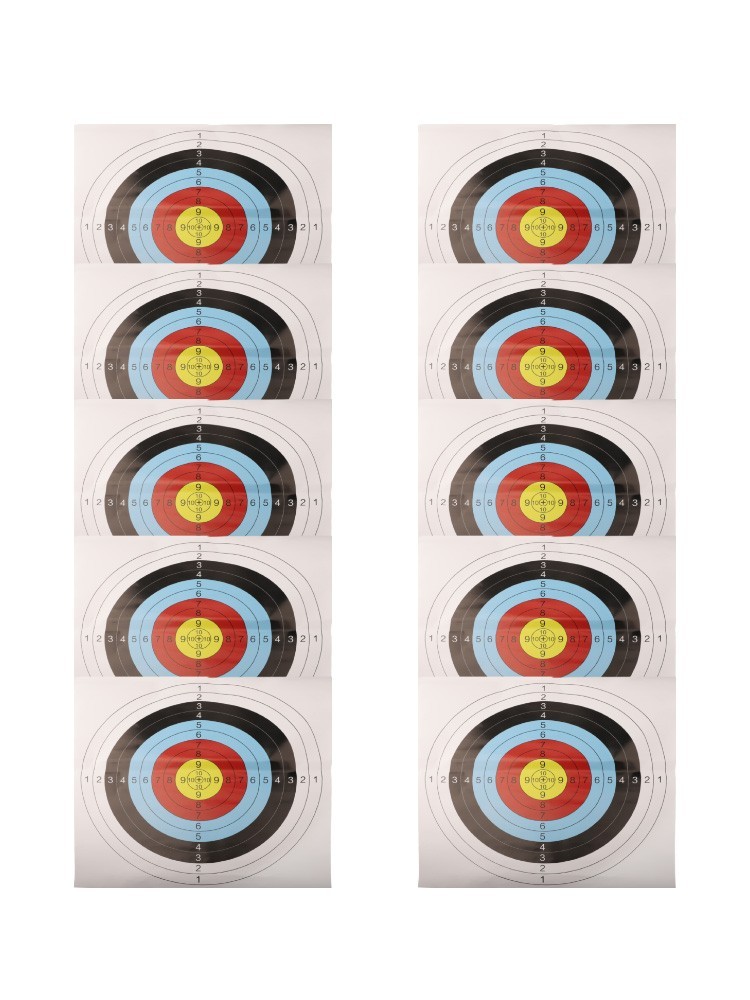 Targets Archery paper Art paper Compound Target Training 10pcs 60x60cm