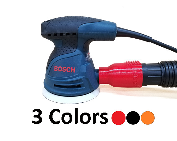 Bosch Sander to 1 7/8" Vacuum Hose Adapter - Dust Collection