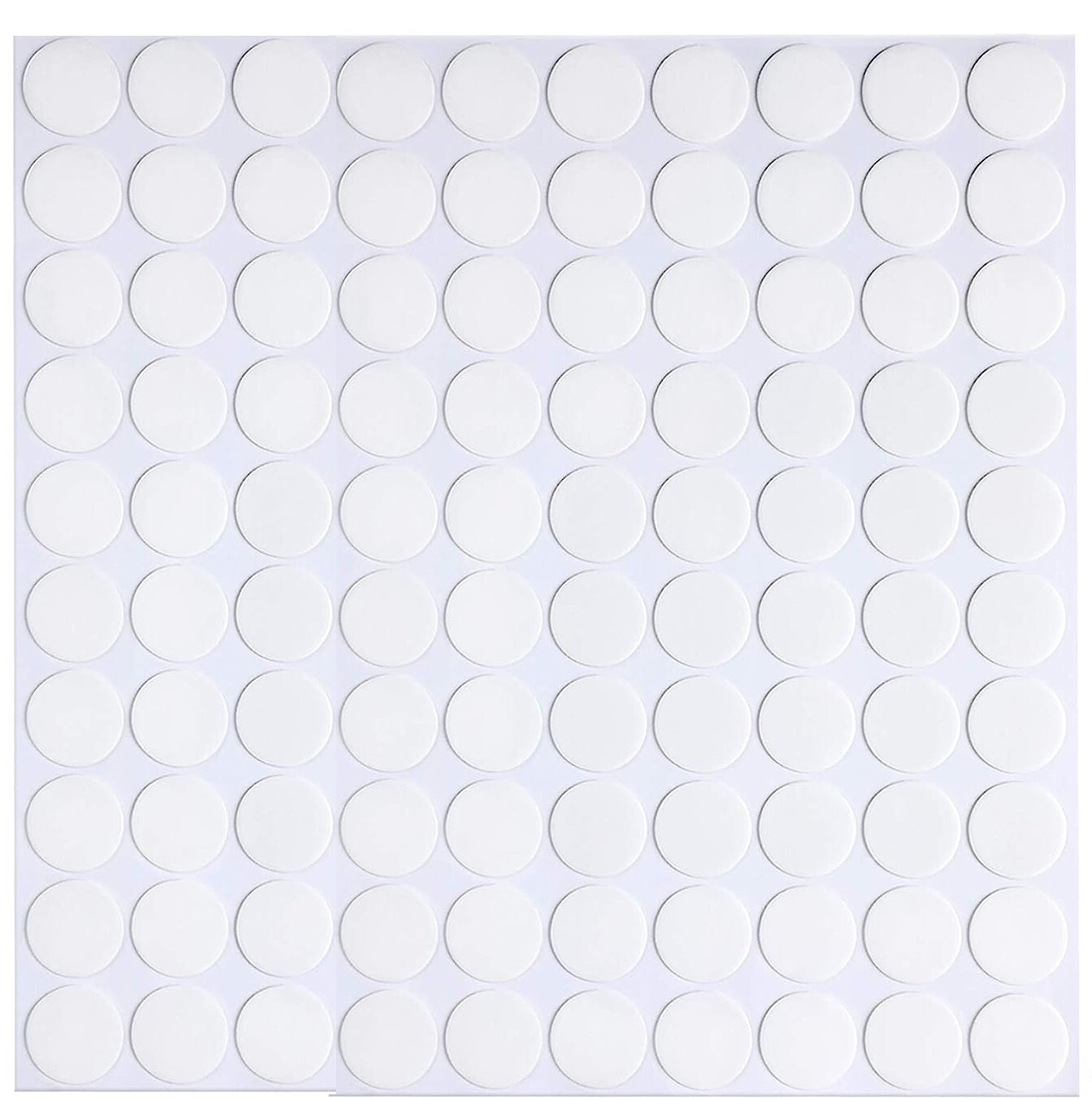 200 Clear Adhesive Dots Removable Two Sided Round Glue for Arts Crafts Posters