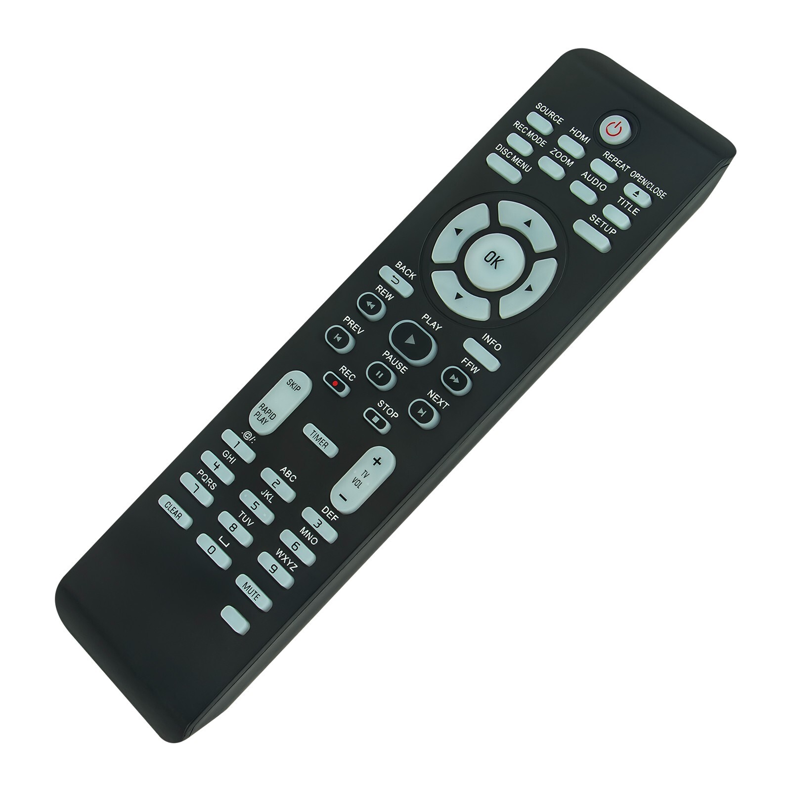 DVDR3475 Replaced Remote Control For Philips DVDR3475/37 DVD Player Recorder