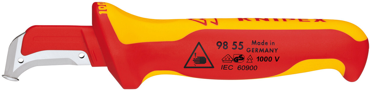 Knipex 98 55 SB, Dismantling Knife-1000V Insulated