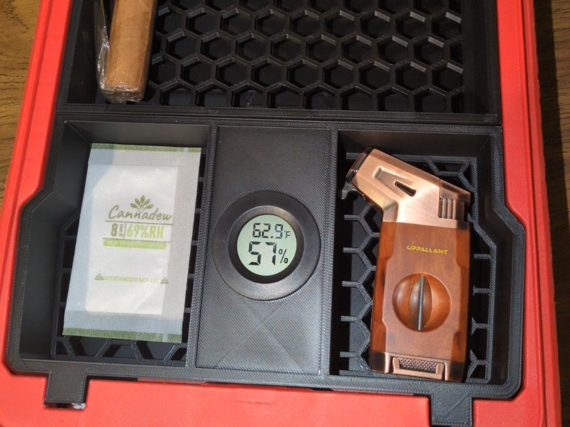 Cigar Humidor Insert V2 with Hygrometer for PACKOUT Compact Organizer (Insert)