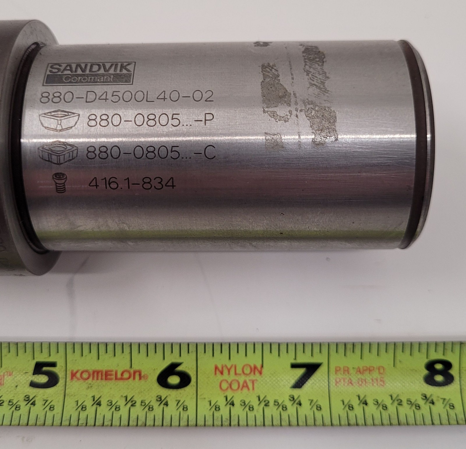Sandvik CoroDrill 880-D4500L40-02 Indexable Insert Drill