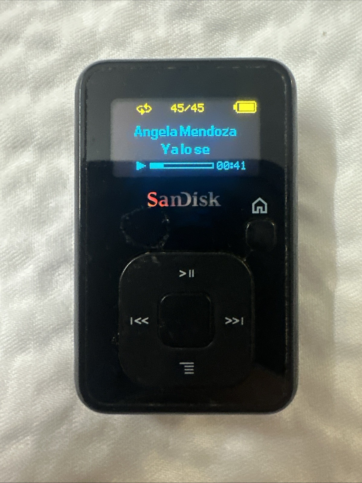 Sandisk Sansa Clip+ Clip Plus 4GB MP3 Player BUNDLE w/ USB Cable