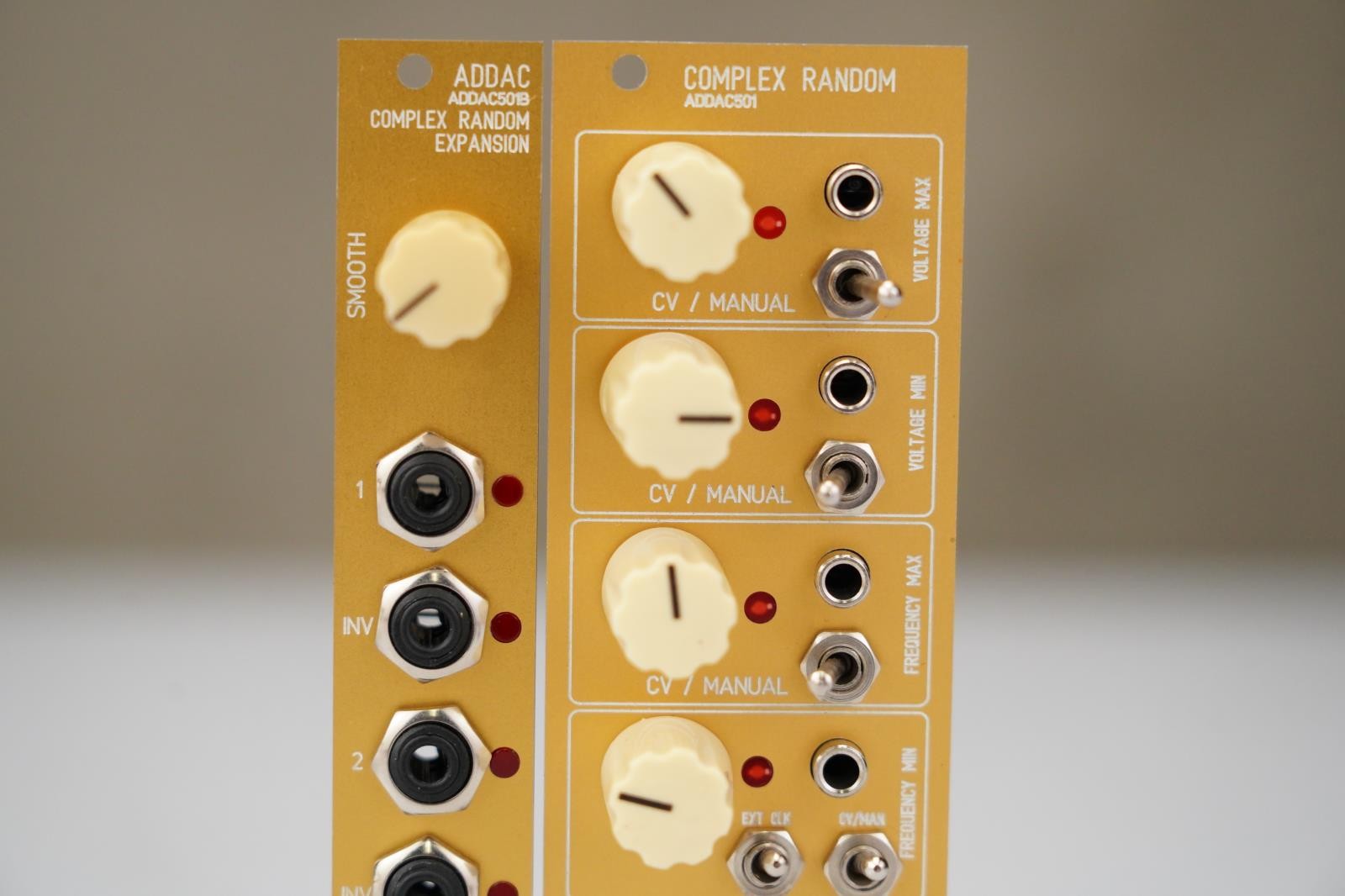 ADDAC System ADDAC501 Complex Random & Expander Modules & Tiptop Cables #58536