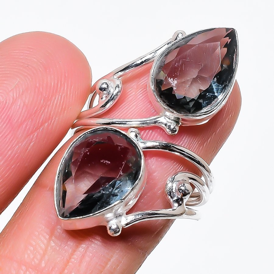 Alexandrite Gemstone 925 Sterling Silver Jewelry Ring All Size For Gift