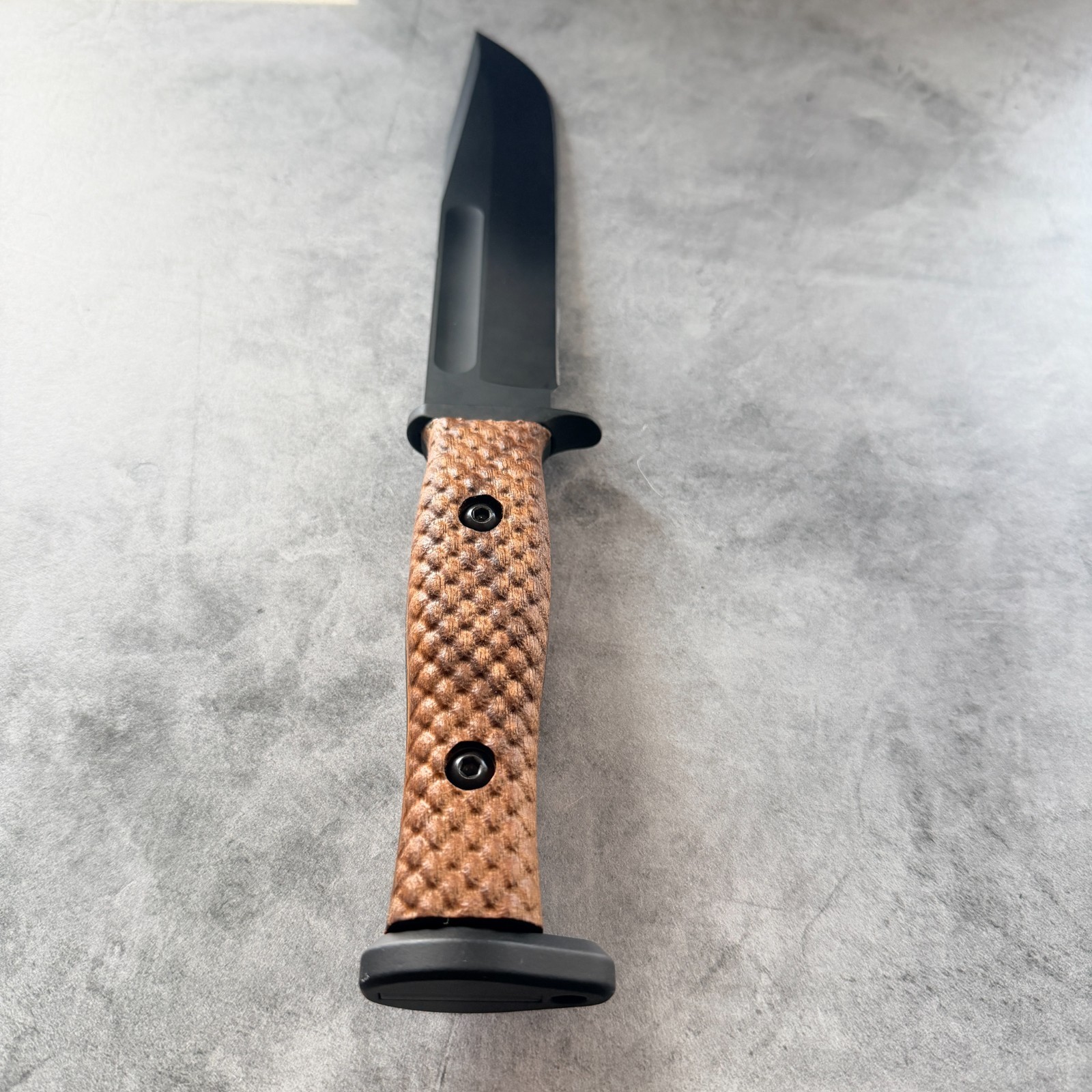 Dragonscale handles scales for Ka-Bar Slabby
