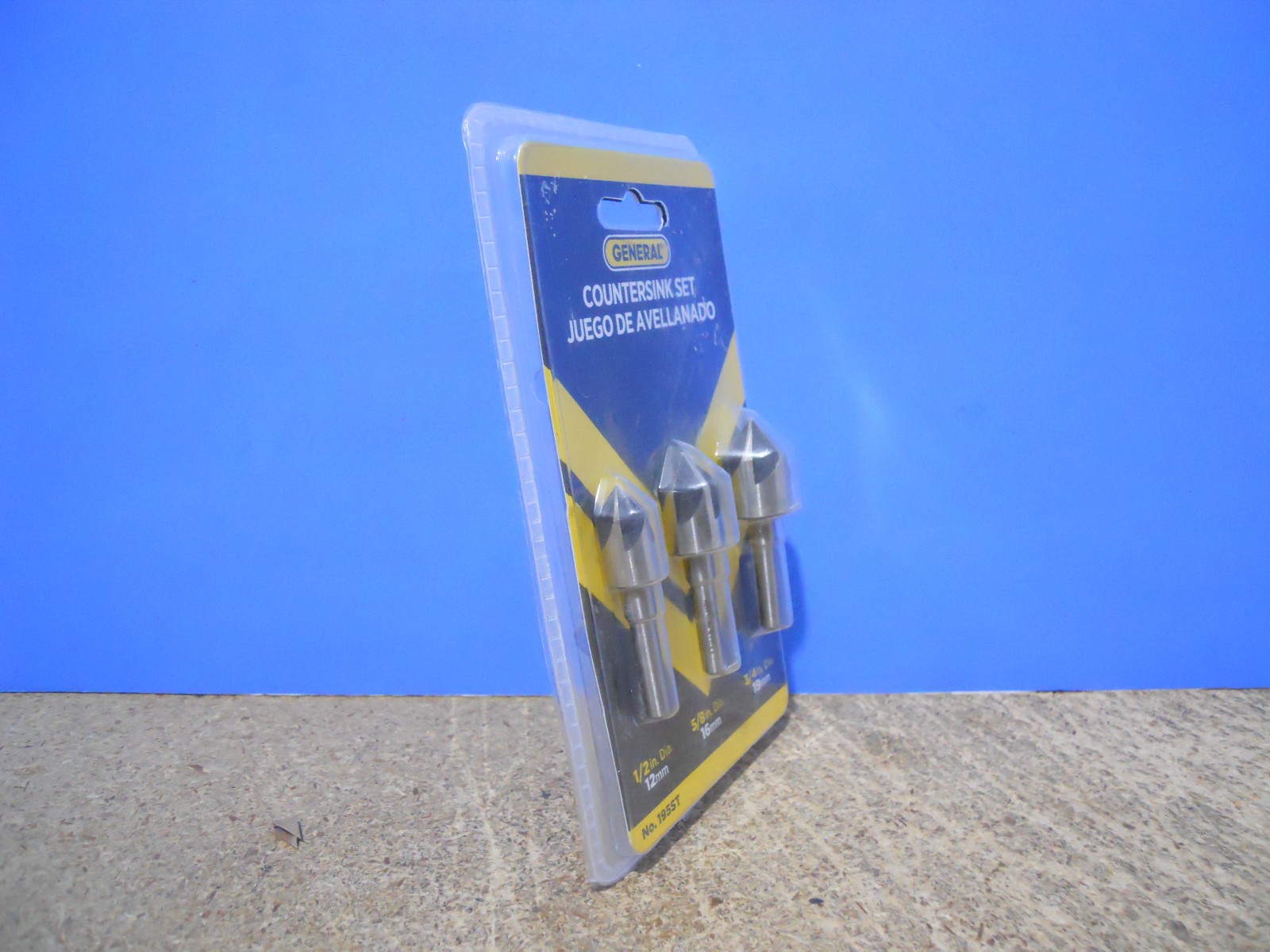 General Tools Countersink 3 Pc Set No. 195ST New Sealed!