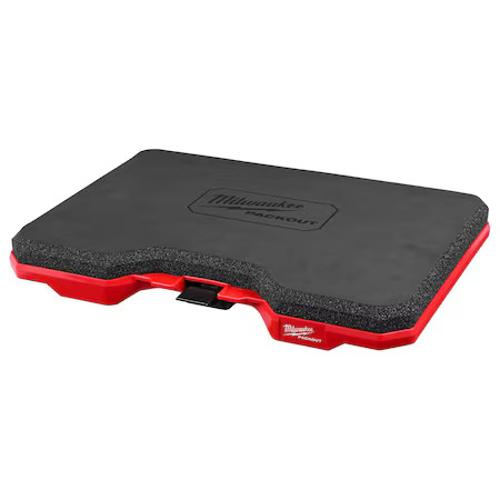 Milwaukee Tool 48-73-6110 Kneeling Pad, Beveled, Black; Red