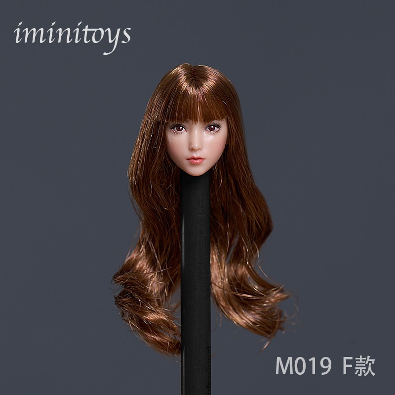 Iminitoys 1/12 M019F Anime Little Girl Head Sculpt Fit 6''PH TBL HOT Figure Body