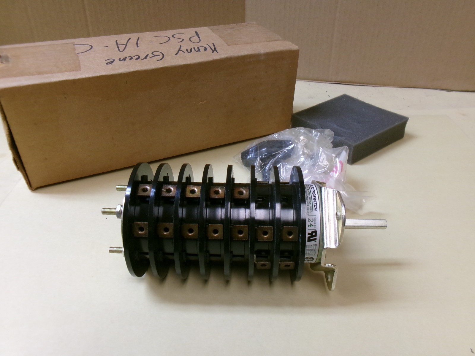 ElectroSwitch 24207PL Rotary Switch 2HP 240/480V