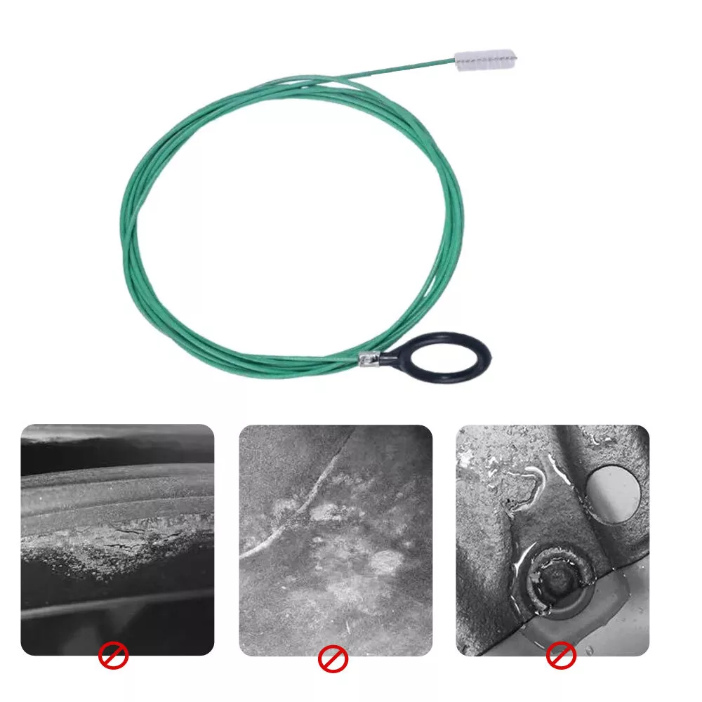 9.84FT Car Sunroof Drain Cleaning Tool Flexible Drain Brush Long Tube Cleaner US