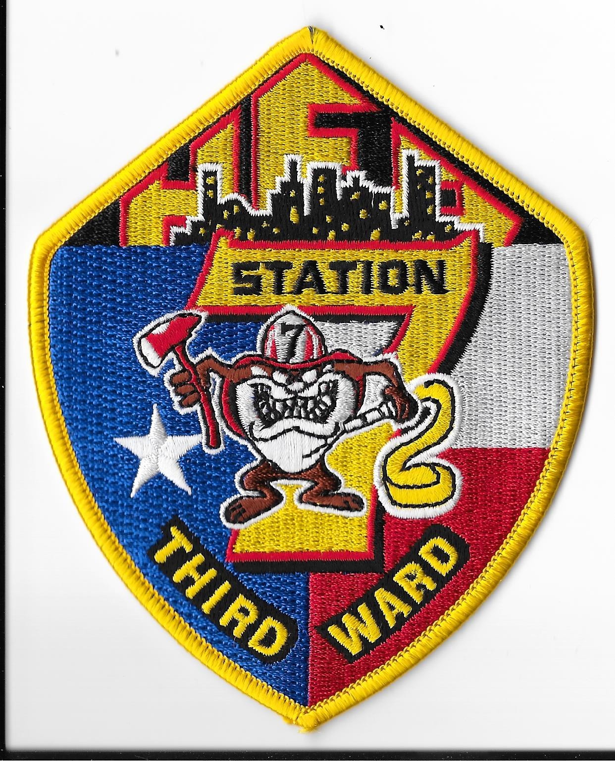 Houston Fire Department, Texas Station 7 Third Ward Patch V1