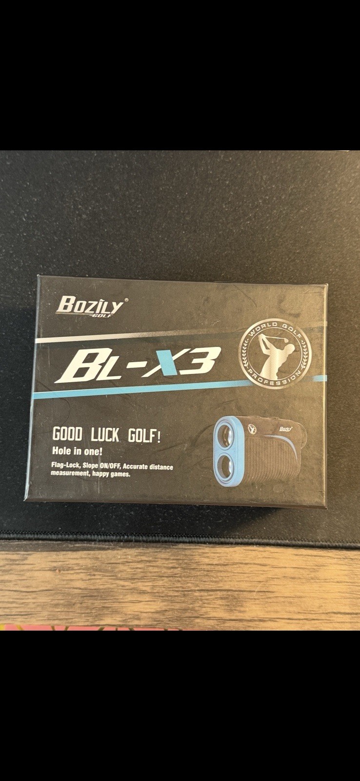 Bozily Golf Rangefinder BL-X3 – Slope Mode, Flag Lock, 800 Yards – NEW in Box