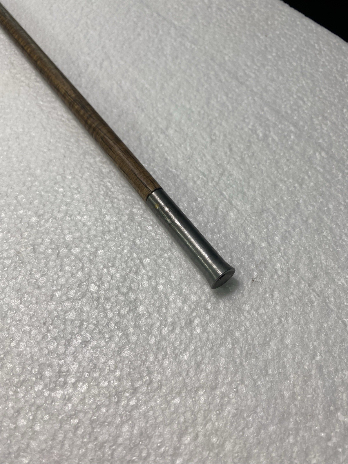 Hickory Ramrod 36” Long X 1/2” Diameter with Brass Tips.