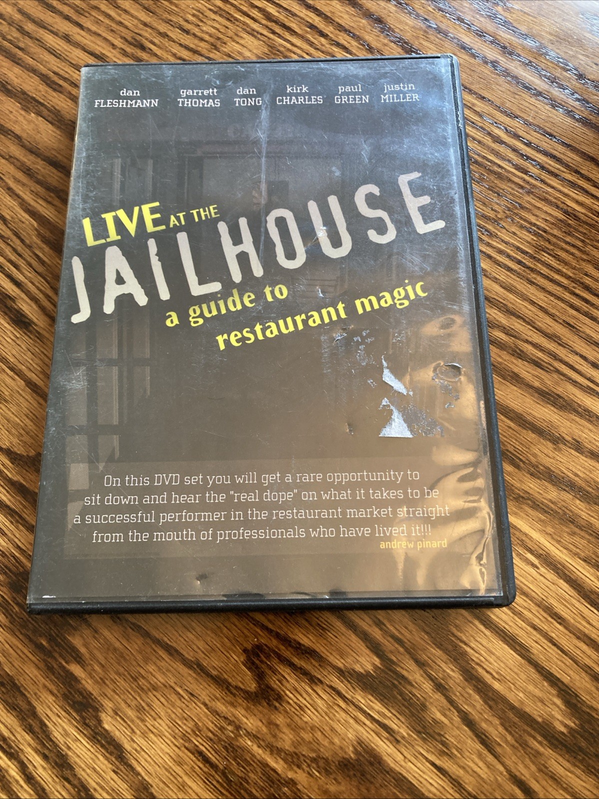 Live at the Jailhouse - A Guide to Restaurant Magic (3 DVD Set) DVD