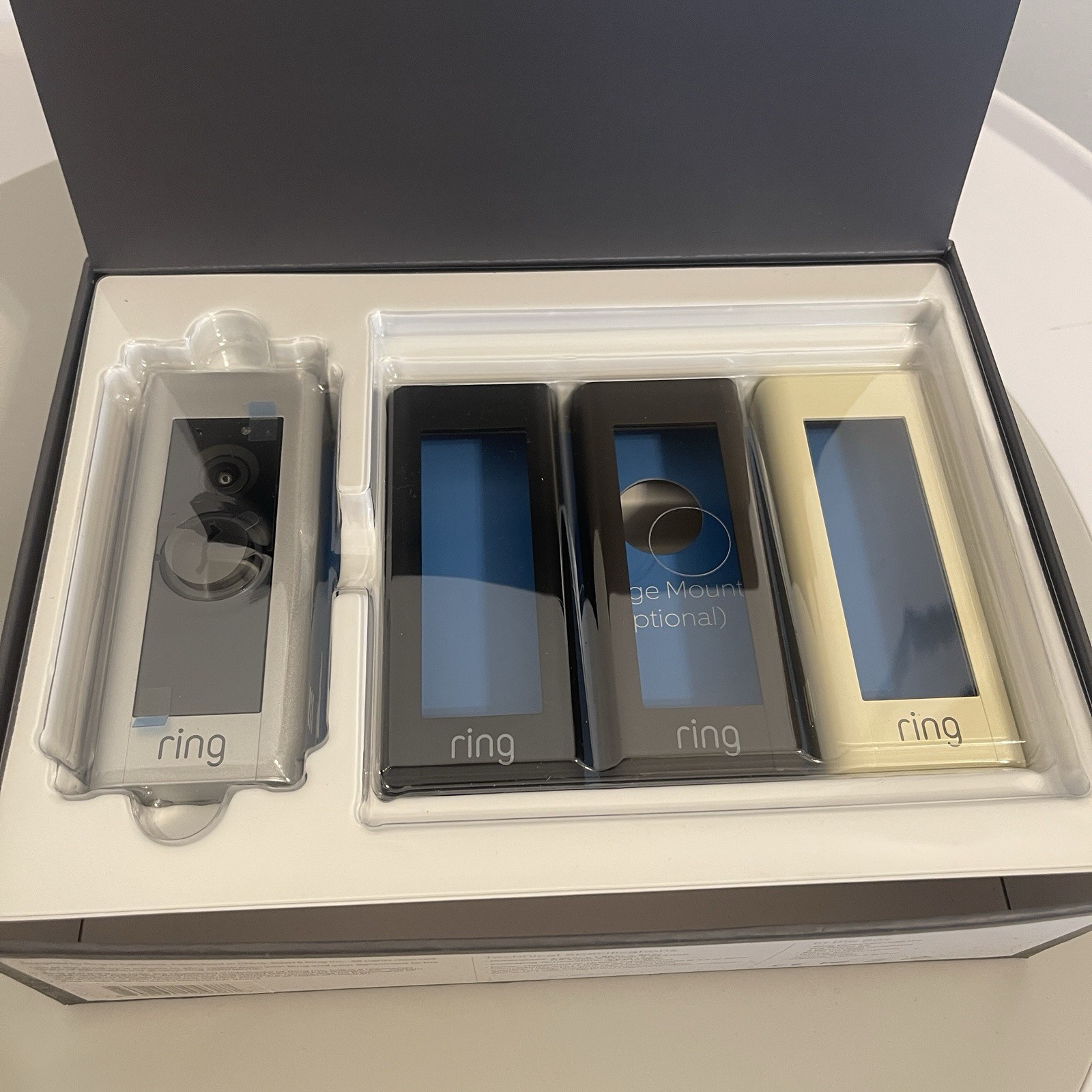 RING Video DOORBELL PRO WiFi Hardwired w/Interchangeable Plates