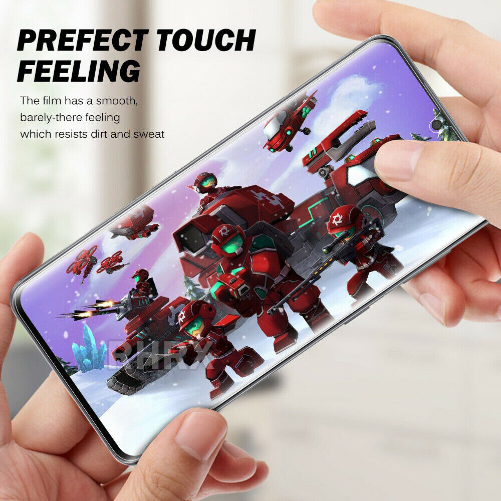 3Pack Samsung S24 S23 FE S22 Ultra S21 S20 Plus Note20 Hydrogel Screen Protector