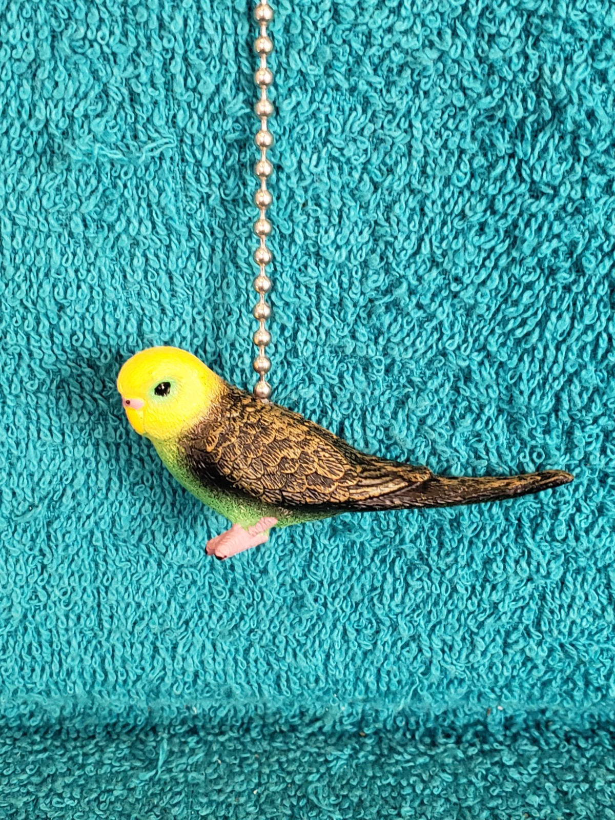 Parakeet Handmade Light Pull or Fan Pull - Parakeet Decor