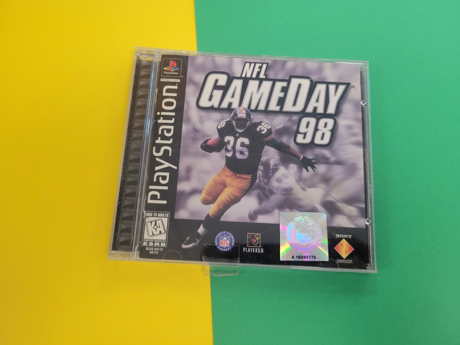 NFL GameDay 98 PlayStation Case And Art Only
