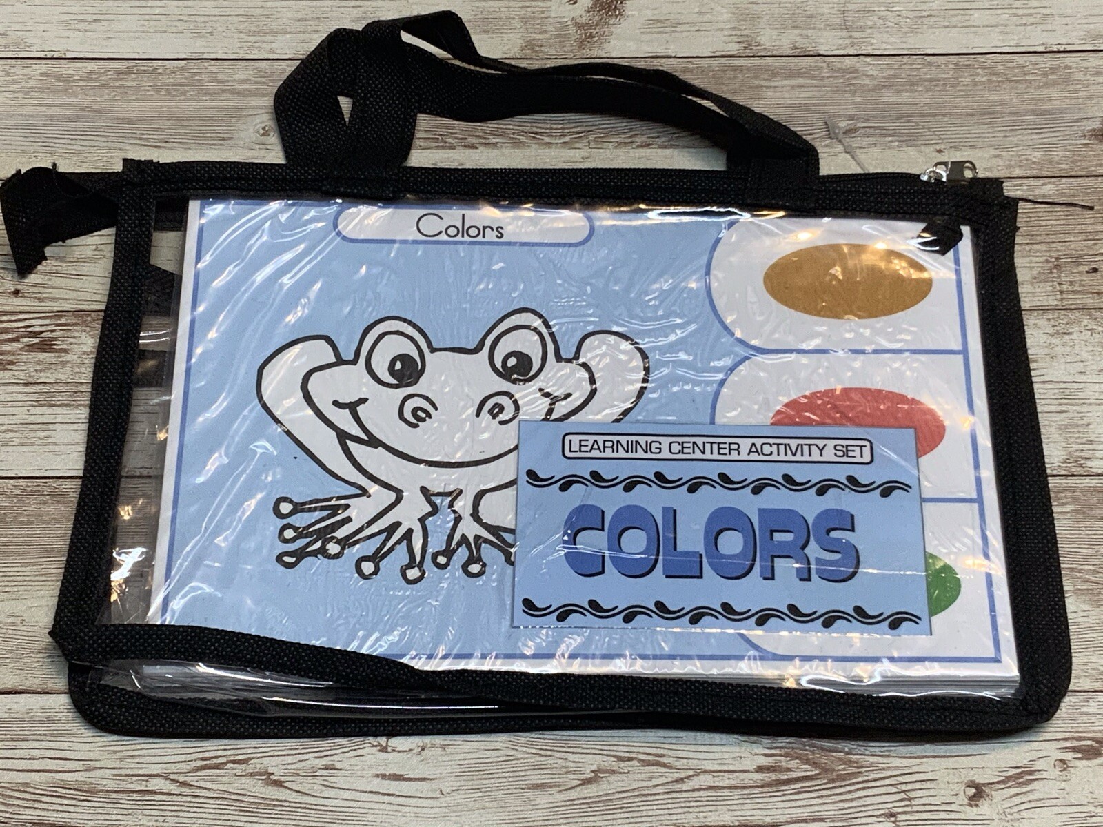 Learning Center Activity Set - Colors - Clothespin Learning Center