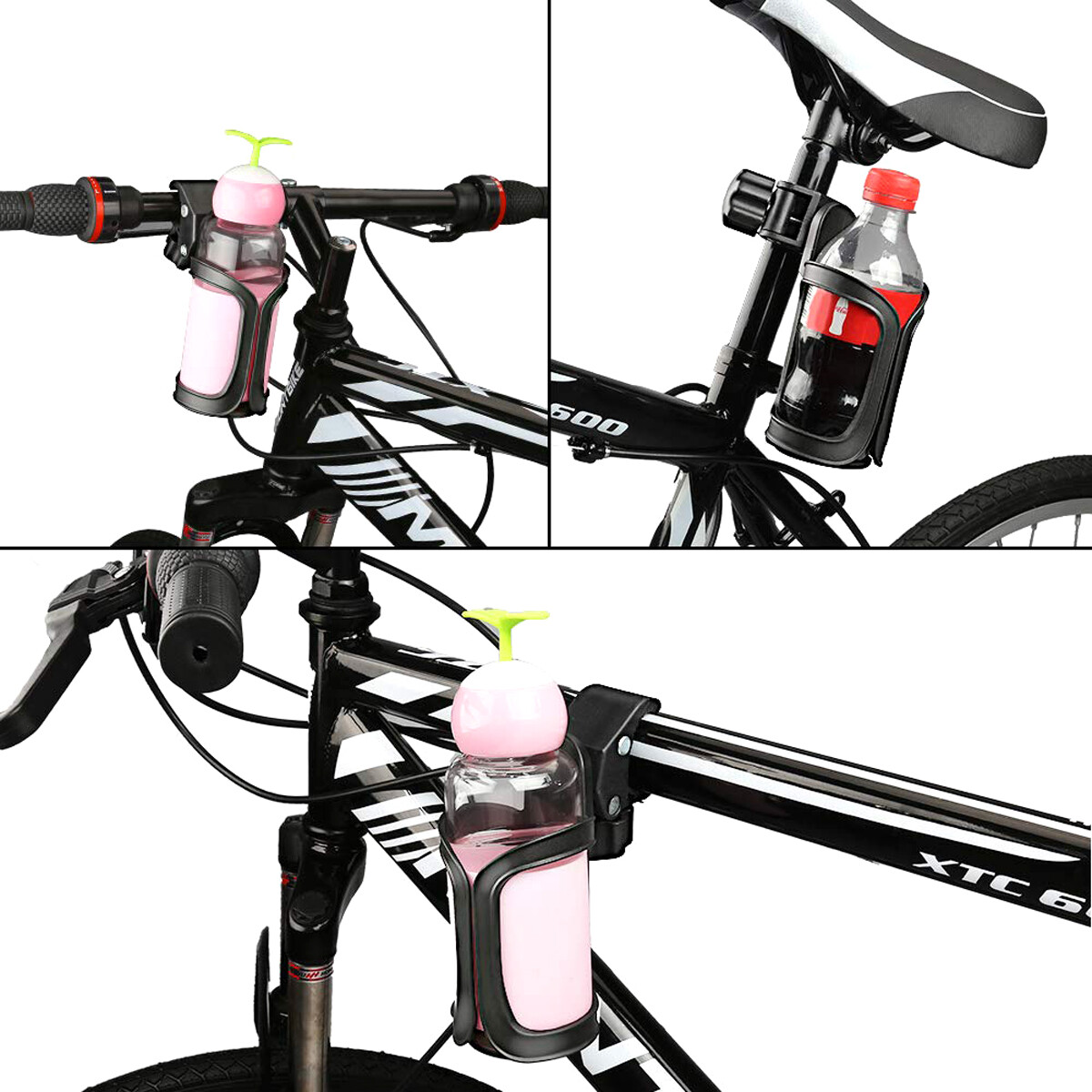 Beverage Cup Holder For Wheelchair Walker Rollator Stroller Bicycle Universal