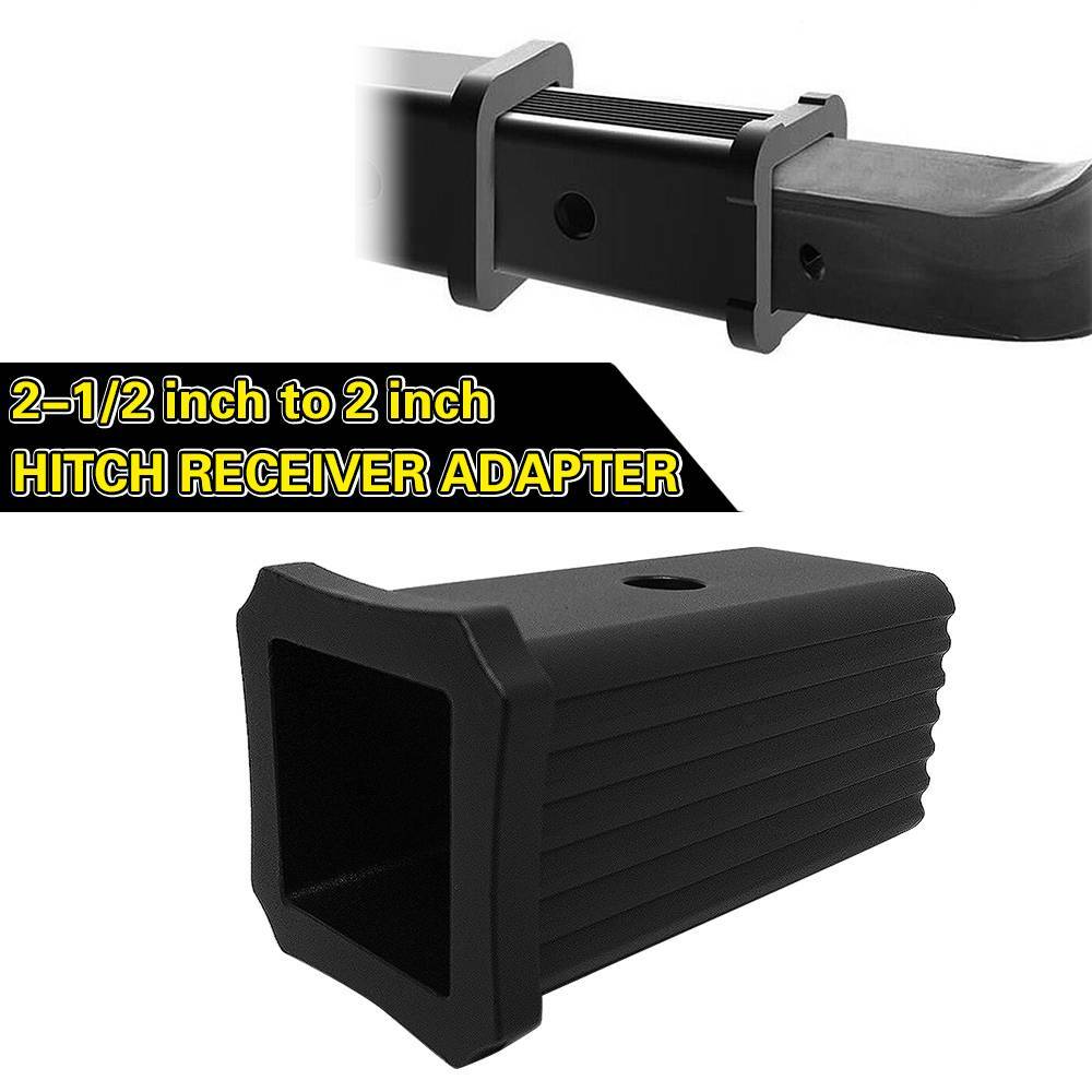 2-1/2" to 2" Trailer Hitch Receiver Adapter Reducer Sleeve Convertor