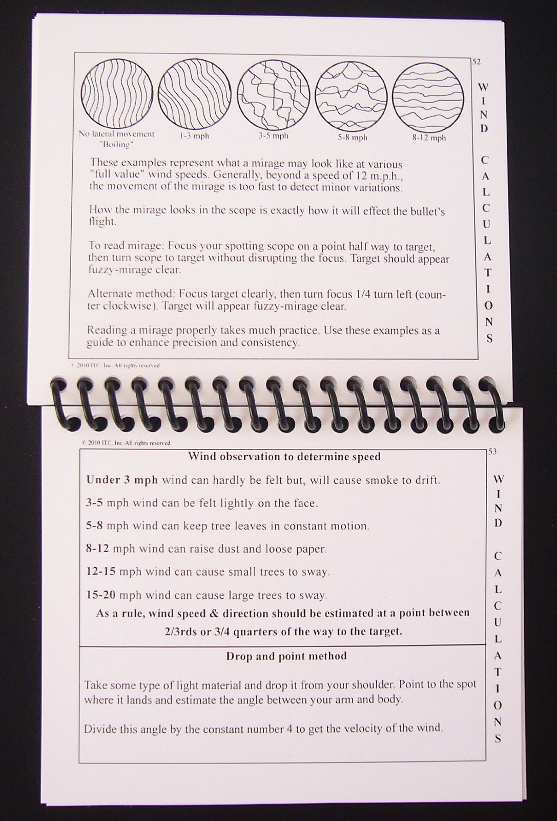 ITC Data Book 3-Law Enforcement-Military Operational Sniper Log ITC Marksmanship