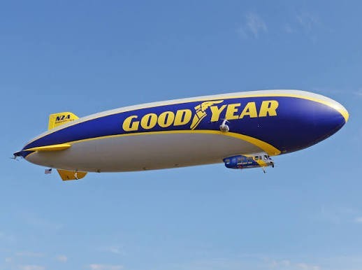 (4) Four Goodyear Blimp Ride Certificates