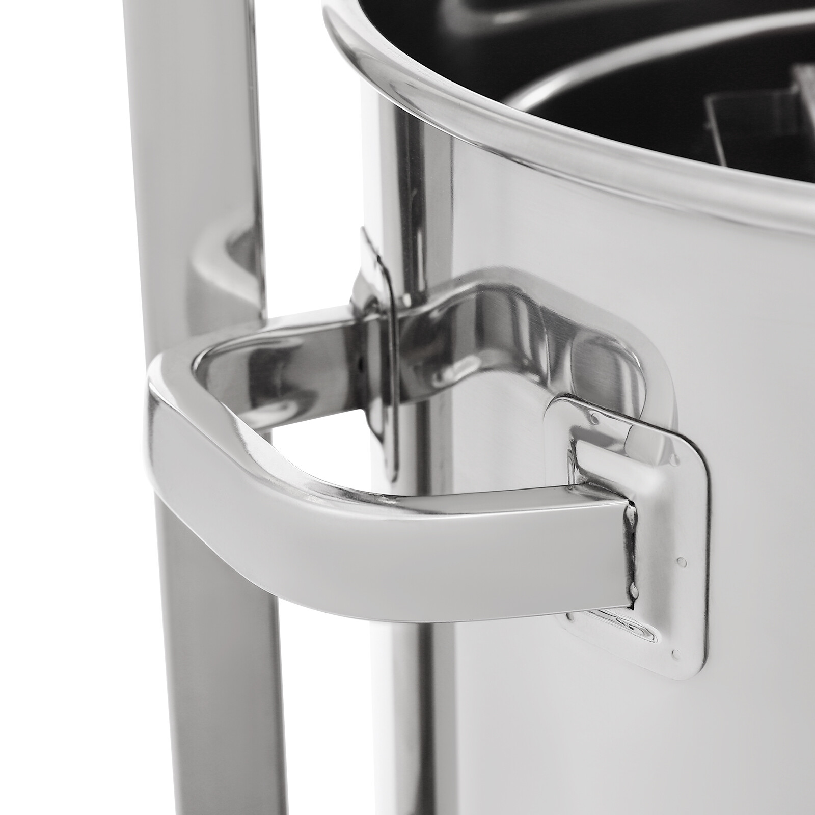 Fruit Wine Press, Stainless Steel Hydraulic Jack Press Extractor Silver