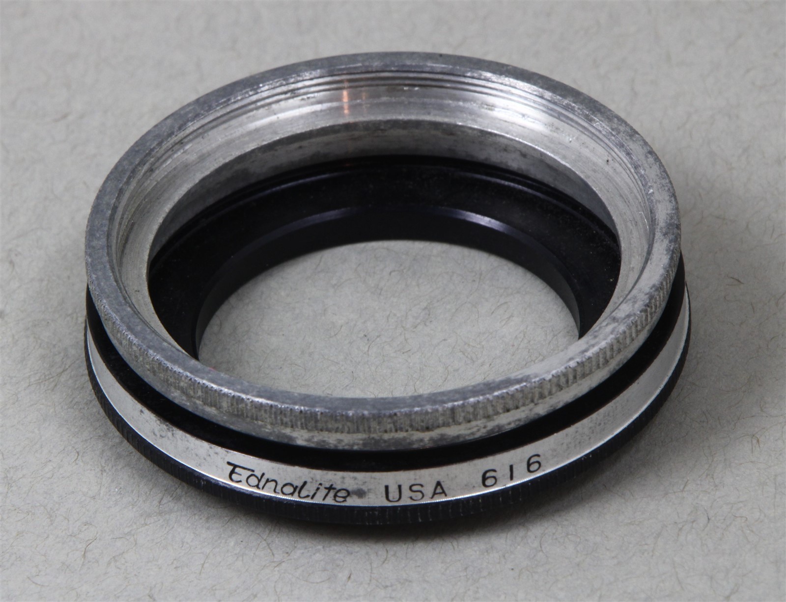 33.9mm Lens Thread to Series VI 6 Ednalite #616 FILTER HOLDER/ADAPTER w/RING
