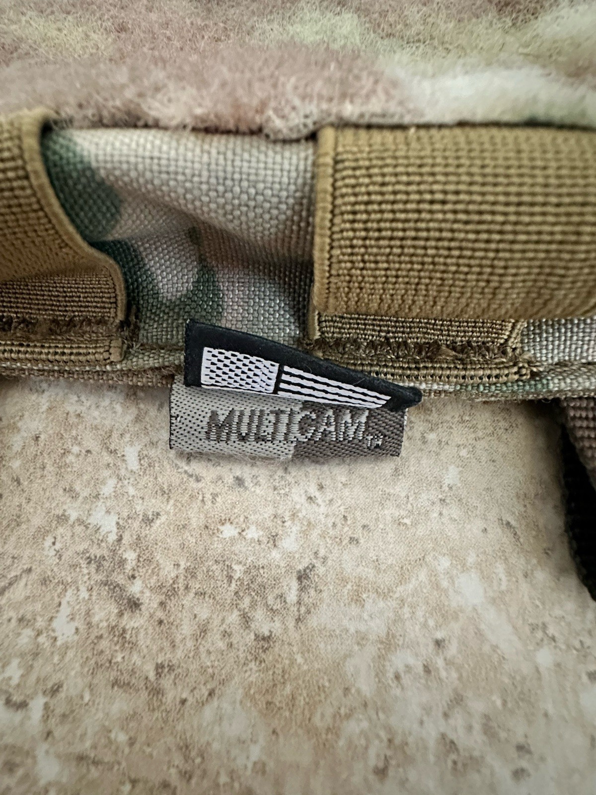 HRT Tactical Placard + Modulus Pouch Multicam