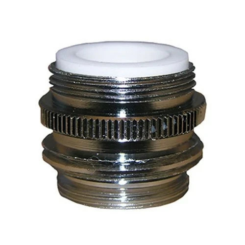 LASCO 09-1451NL No Lead, Dual Thread, Male Hose Faucet Adapter