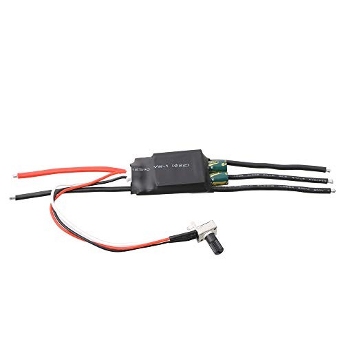 High Speed Three-Phase DC 7-24V Brushless Hallless BLDC Controller ESC