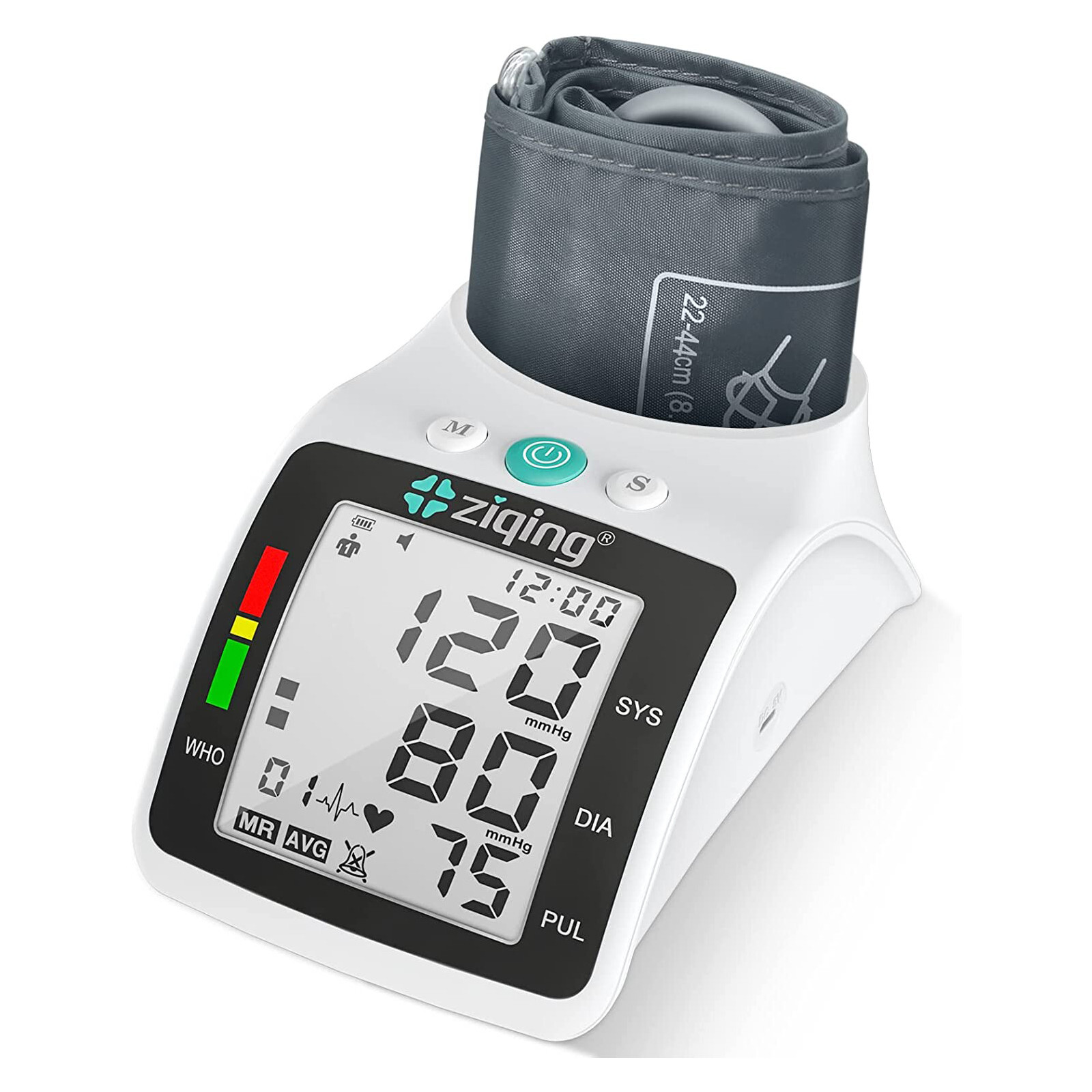 USB Blood Pressure Monitor Digital Upper Arm Cuff BP Machine,Pulse Rate Detector