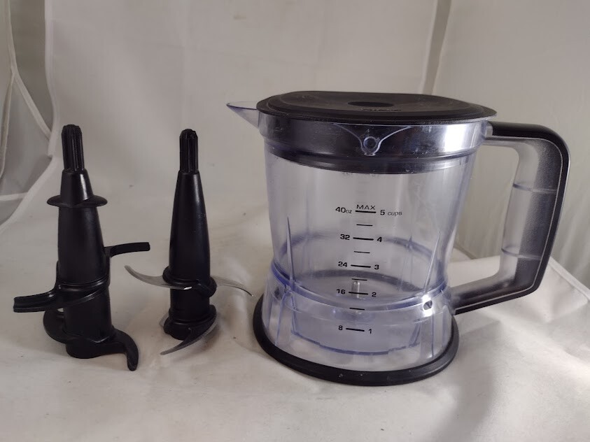 Ninja 40 Oz 5 Cup Work Bowl Pitcher With 2 Blades and Lid