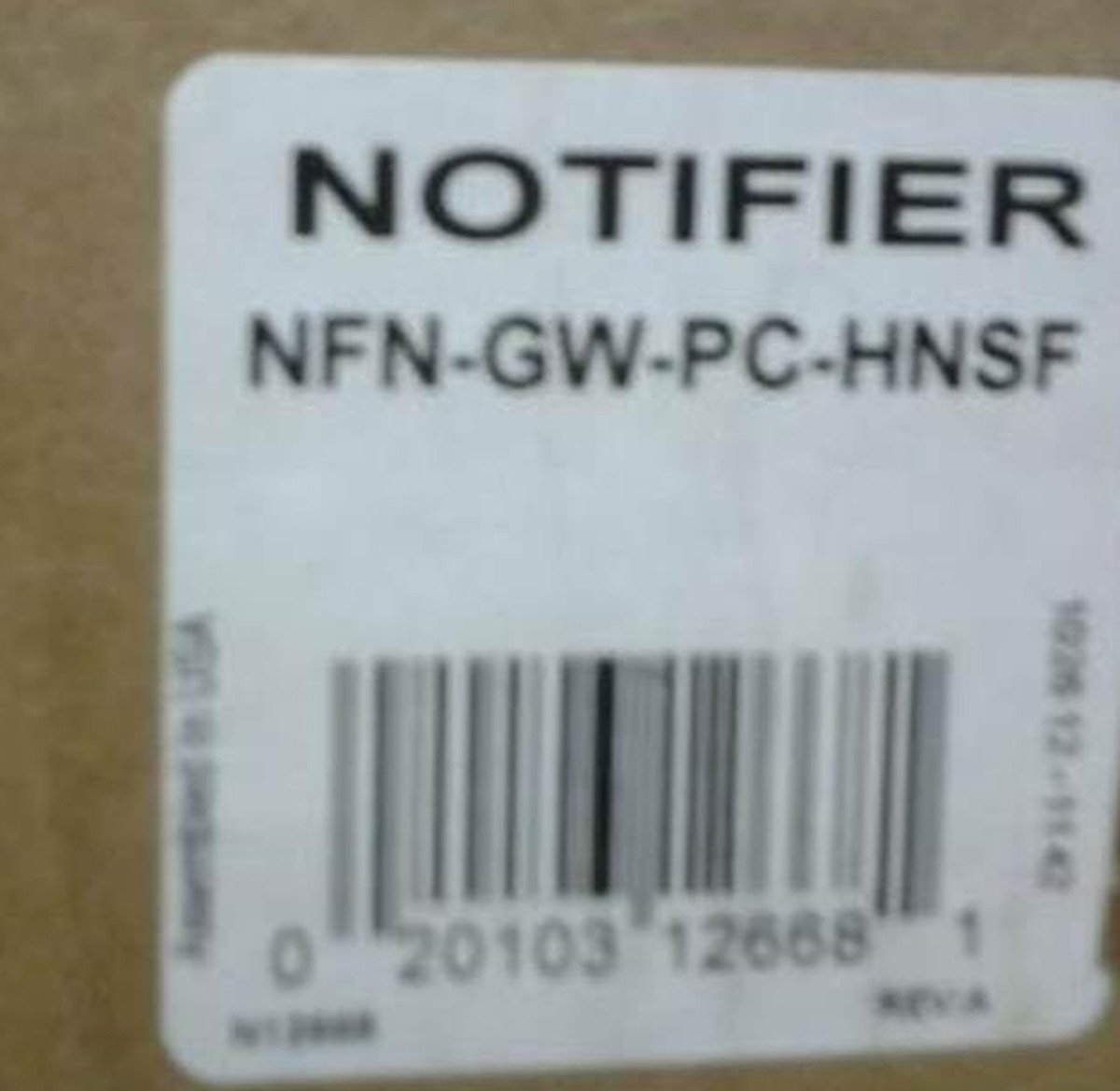 NEW NOTIFIER NFN-GW-PC-HNSF Optical Card