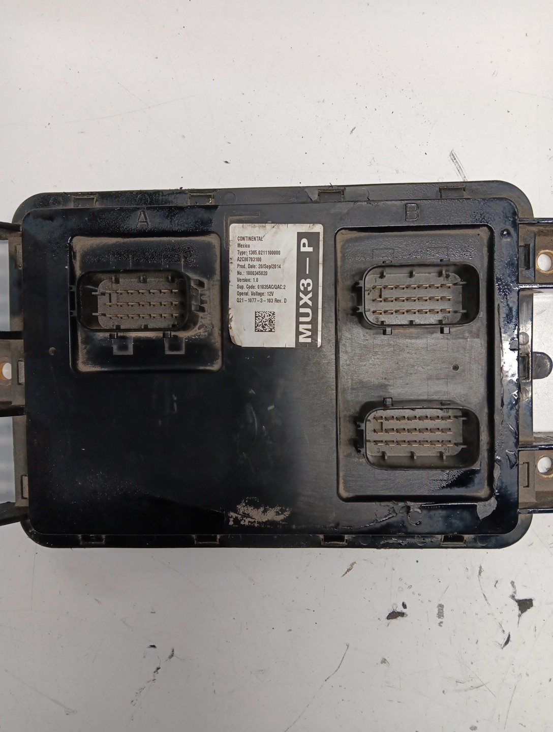 A2C80703100 2014 PETERBILT 579 CHASSIS CONTROL MODULE (CCM) , MD, Item # 1886