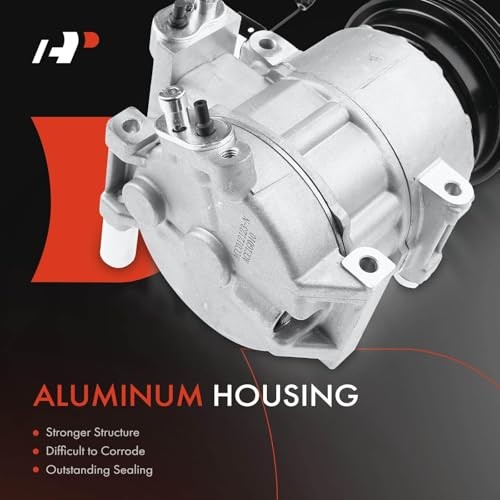 A/C Compressor with Clutch Compatible with Kia Rio 1.6L 2006-2011, Rio5 1.6L