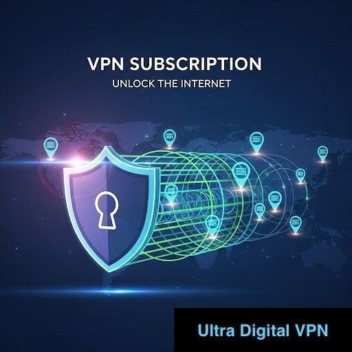 Ultra Digital VPN for PC/Mobile (Standard/Residential IP) 1 Year