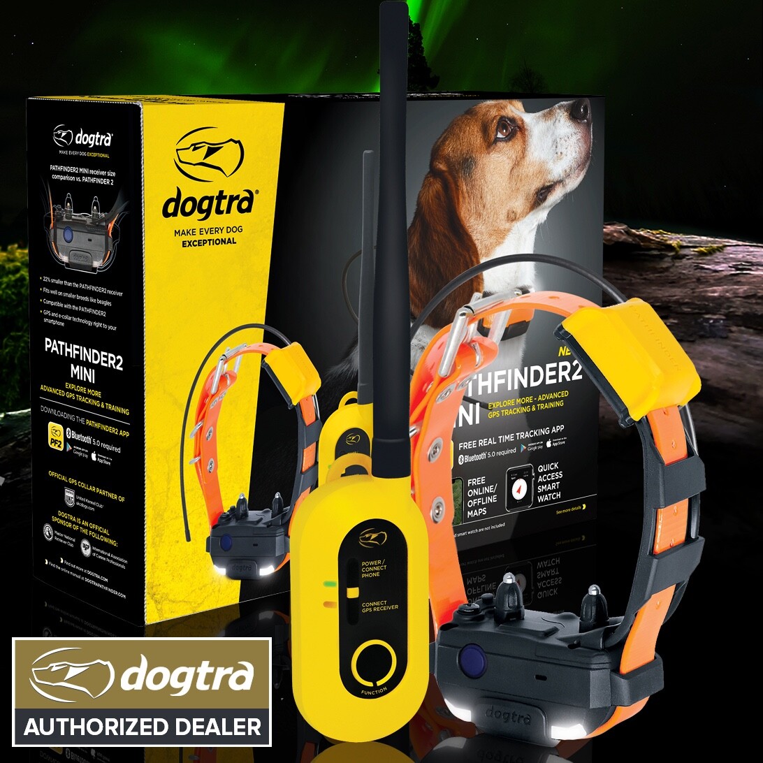 Dogtra PATHFINDER2 Mini Dog Tracking & Training GPS LED Light System and E-Fence