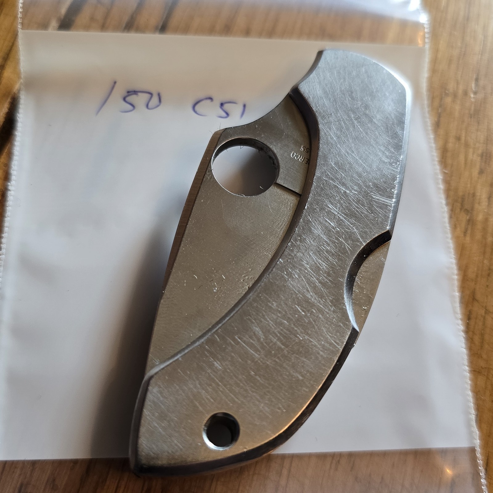 SPYDERCO DRAGONFLY LOCKBACK KNIFE SS HANDLE SERRATED SPYDEREDGE ATS-55 BLADE SS