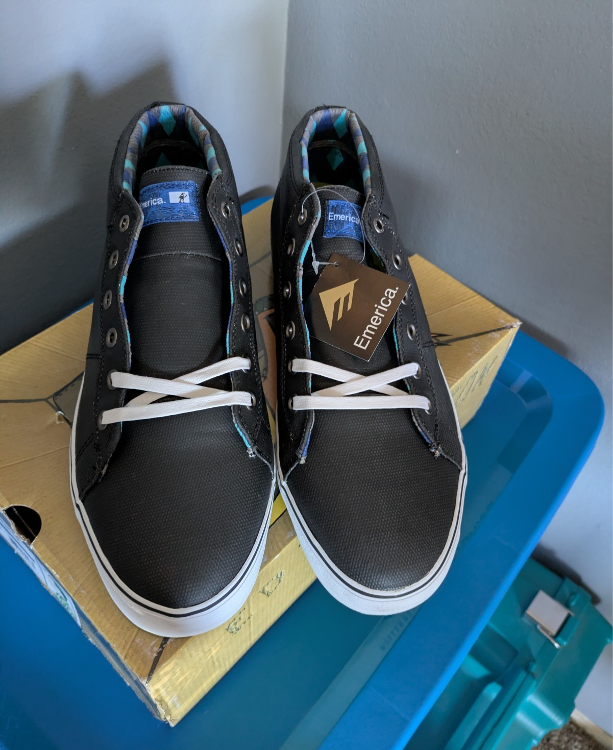 Emerica Ed Templeton "Tempster" Skate/Bmx/Casual Shoes Black/Noir Size 13 New