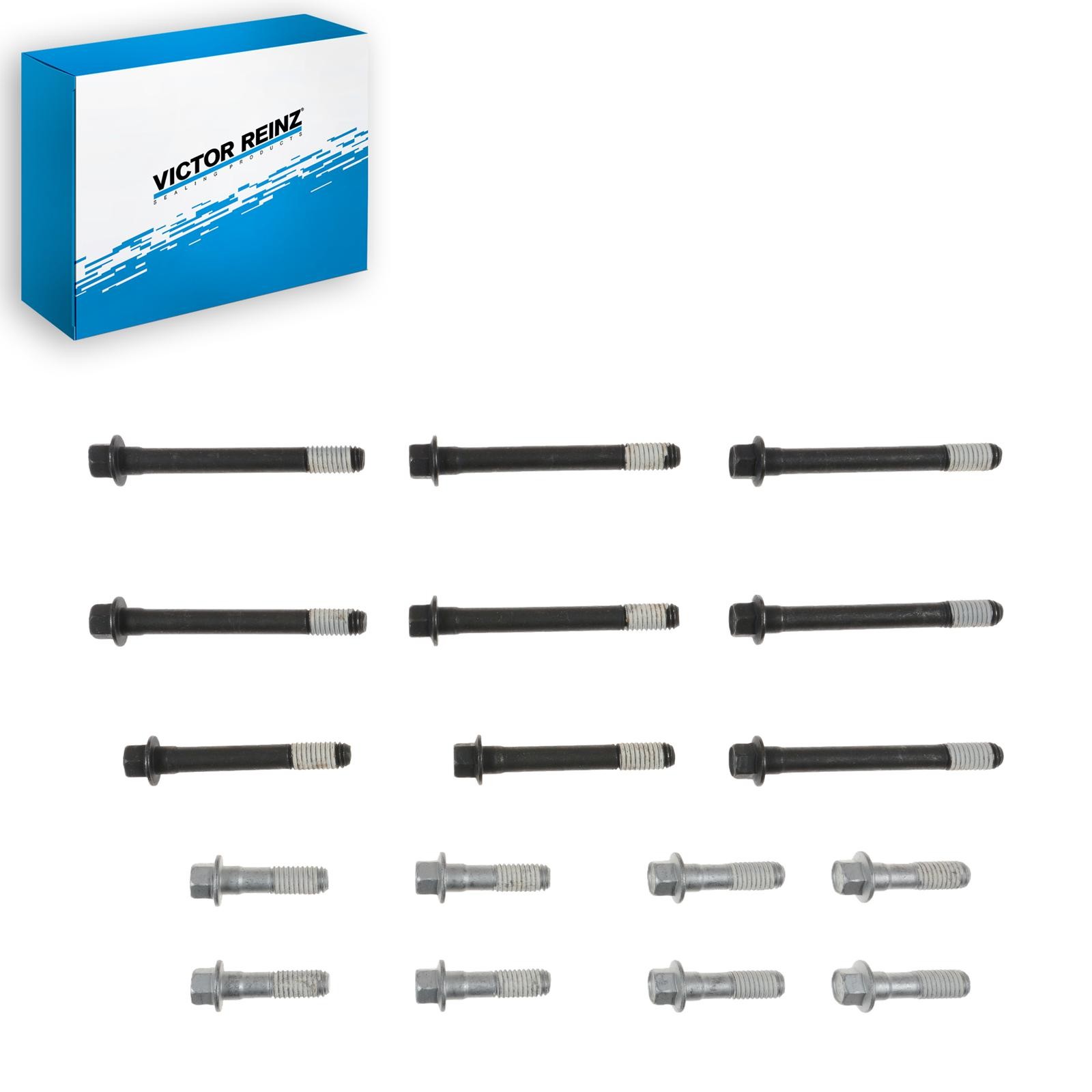 Victor Reinz Engine Cylinder Head Bolt Set For 1987-1991 GMC V2500 Suburban 5.7L
