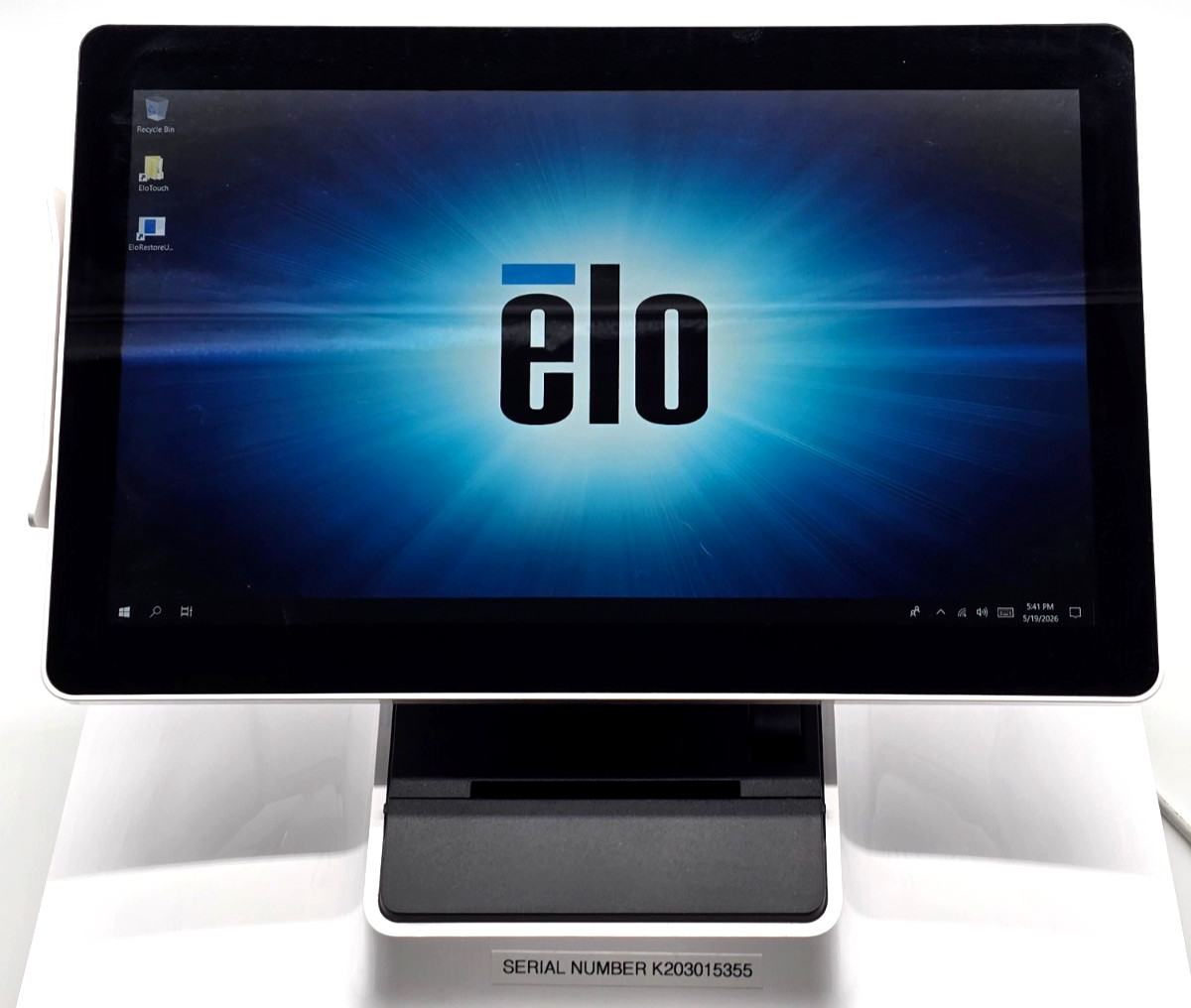 ELO Cash Register PayPoint Plus POS System i5-8500T / 15.6" Windows 10 8Gb Ram