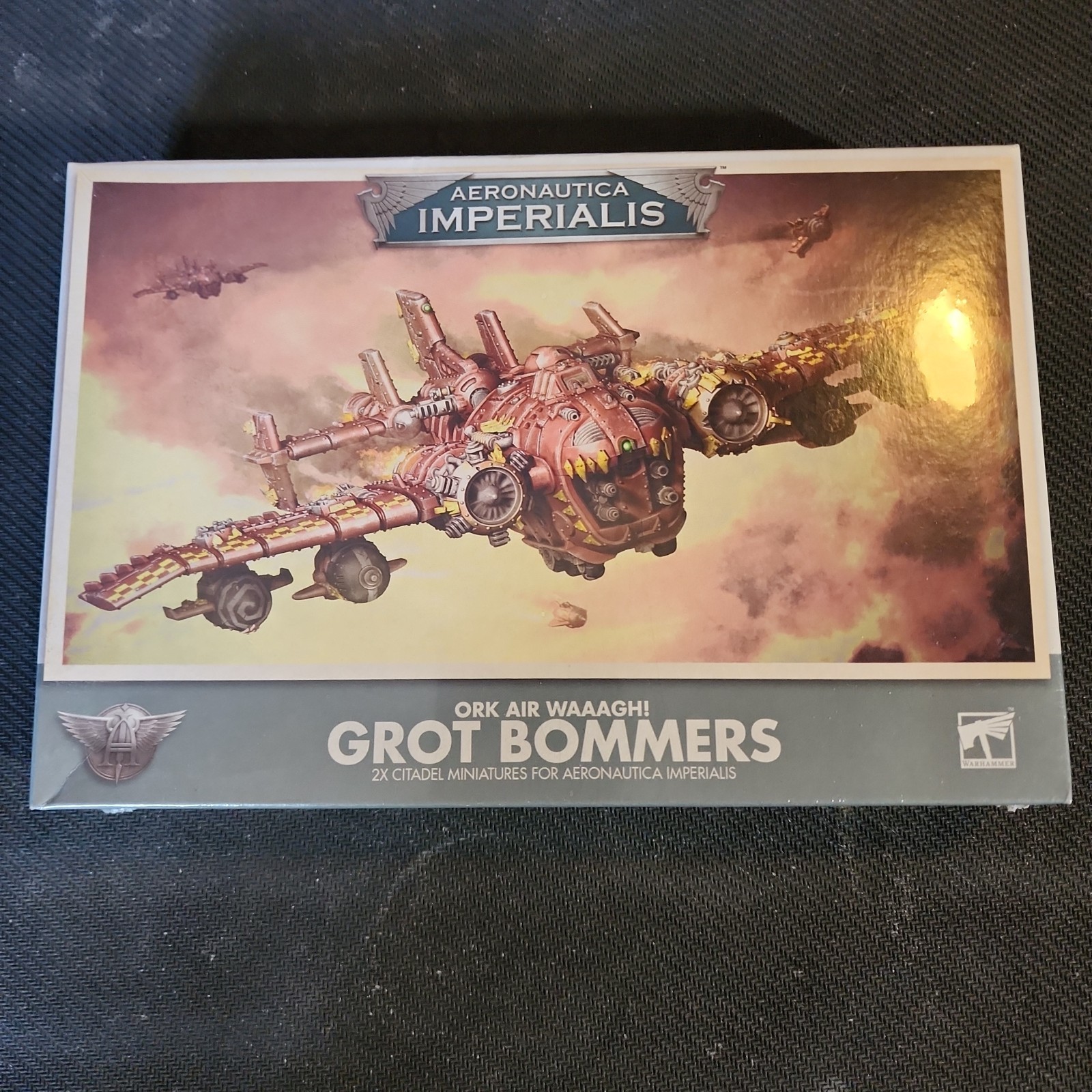 Games Workshop Aeronautica Imperialis - Ork Air Waaagh! Grot Bommers NIB OOP